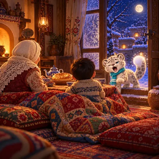 Qor ko‘rpasi ostida — rasm 1